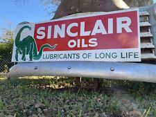 Antique Vintage Old Style Sinclair Oils Service Station Sign picture