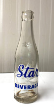 Vintage Soda Pop  Bottle  - ACL -Star Beverages.  Kaukauna, Wisconsin - 7 Oz picture