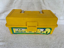 Vintage 1958 Snoopy Catch'em Box from Zebco Yellow picture