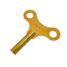 Brass Replacement Clock Key For Key Wind Clocks Size 8 / 4.25 mm  - Clock Parts picture