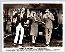  1937 Fred Astaire George Burns Gracie Allen In Damsel In Distress Movie Photo picture