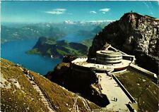 Vintage Postcard 4x6- Pilatus Kulm Hotel Bellevue, Suisse, Switzerland picture