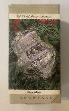 1994 Hallmark Showcase Old World Silver Bells Filigree Mesh Ornament NIB picture