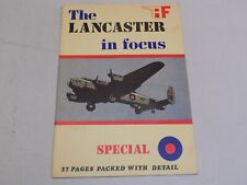 The Lancaster in Focus Special RAF Heavy Bomber Drawings Bryan Atkinson 1982 Old picture