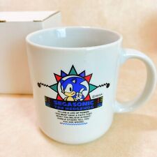 Rare SEGA  World Memorial item 1993 Sonic the Hedgehog Mug cup Japan picture