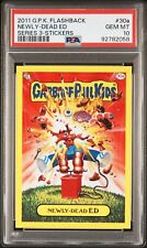 NEWLY-DEAD ED 2011 GARBAGE PAIL KIDS FLASHBACK SERIES 3- #30a PSA 10 Gem picture