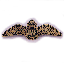 RAF Royal Air Force British UK Vintage Retro Wings Crown Wreath Military 2