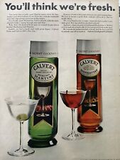1967 Calvert Goof-Proof Cocktails Vintage Print Ad Life 1967 14.5 X 11.25 Inches picture
