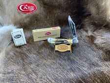 1999 Case Pearl Premier Copperlock Knife Genuine Stag Handles Mint In Box picture
