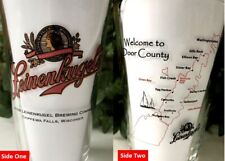 Leinenkugel’s Welcome To Door County 16 oz Pint Beer Glass Chippewa Falls, WI picture