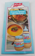 French's America's Favorite Mustard Creamy Spread Light 'n Easy Recipes Leaflet picture