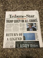 The Tribune Star, May 31, 2024 TRUMP GUILTY/LARRY BIRD MUSEUM picture