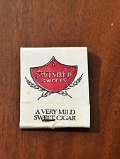 Vintage Matchbook Swisher Sweets Relax Enjoy Mild Sweet Cigar ** FLAWS picture