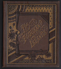 The Thousand Islands & Park accordion-fold view book ca 1880s New York picture