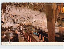 Postcard Crystal Caves Hamilton Parish Bermuda British Overseas Territory picture