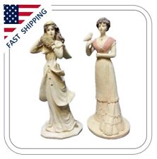 The Marlo Collection 2 Victorian Ladies Figurines by Artmark picture