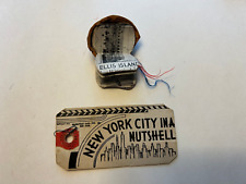 New York City in a Nutshell Collectible Walnut Copyright 1935 Manhattan Card Pub picture