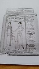 RARE Antique Sewing Pattern #3678- Dress 1920's-McCall picture