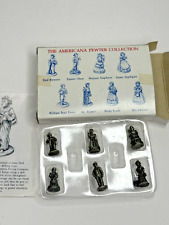 Liberty Falls Pewter Figures Set of 6 Americana Collection Mini  Box picture
