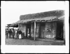 People Standing Outside A Small Store On Aliso Street 1880-1882 C - Old Photo picture
