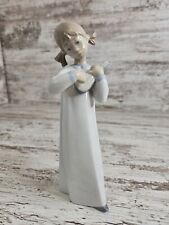 Lladro Figurine 4871, Girl with Guitar (Mandolin) 8” Tall (PERFECT COND) picture