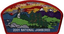 2001 Jamboree Oregon Trails Council JSP Red Bdr (AR972) picture
