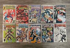 Spectacular Spider-Man Lot Of 10 Marvel Comics Btwn # 71 - 133 VF 1982-1987 picture