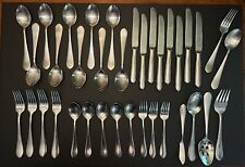 Wallace Continental Classic 18/10 Stainless Rounded / 36 Piece Lot READ picture