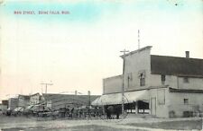 Postcard 1910 Michigan Boyne Falls Main Street Kropp 23-13639 picture