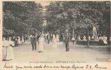 Vintage Postcard Social Scene Main Avenue Mt. Gretna Pennsylvania 1906 picture