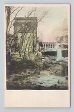 Postcard RPPC The Old Mill at Centerville Ohio YMCA grounds c1920 tinted picture