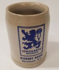 LOWENBRAU MUNICH Souvenir Mug from  Hickory House Restaurant Horseheads New York picture