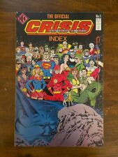 OFFICIAL CRISIS ON INFINITE EARTHS INDEX #1 (ICG, 1986) VF picture