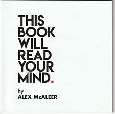 This Book Will Read Your Mind by Alex McAleer Softcover Magic Book Interactive picture