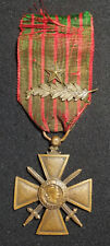 O10A*) (REF2244) Beautiful Military Medal CROSS DE GUERRE 1914 17 French Medal picture