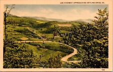 Vintage Postcard Approaching Skyline Drive on Lee Highway Luray Virginia VA V150 picture
