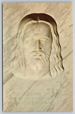 Postcard Tennessee Gatlinburg Christus Gardens Jesus sculpture   58 picture