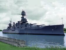 BATTLESHIP USS TEXAS 8.5 X 11 PHOTO picture