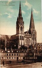 Vintage Postcard- La Cathedrale, Chartres 1900-1910 picture