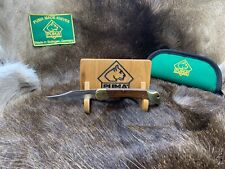 1977 Vintage 970 Puma Game Warden Knife & Jacaranda Handles Mint In Puma Pouch picture