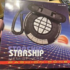 Vintage Radio Shack Model 43-832 Starship Hemisphere Telephone New In Box Retro picture