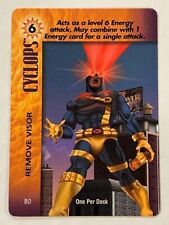 Marvel Overpower CYCLOPS Special BO Remove Visor Powersurge Rare OPD 1995 NM/M❤️ picture