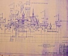 Disneyland Sleeping Beauty's Castle blueprint 24