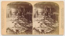 OREGON SV - Salmon Cannery Interior - FJ Haynes 1880s picture
