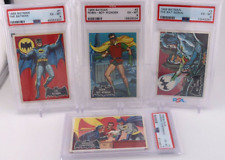 1966 Topps Batman Black Bat Complete 55 Card Set each graded PSA 6  picture