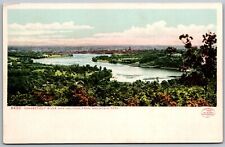 Holyoke Massachusetts 1904 Postcard Connecticut River View Of Holyoke picture
