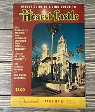 Vintage Deluxe Guide In Living Color To Magnificent Hearst Castle Travel Book picture