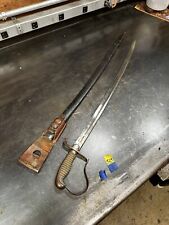 Otto Mertens Swiss Solingen Sword Model 1883 Saber Sword W Scabbard No 4454 picture