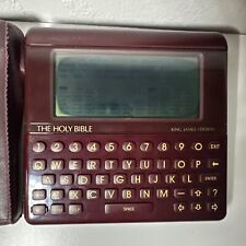 1989 The Holy Bible Franklin Computer, King James Version, tested, working well picture