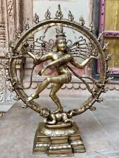 Brass Dancing Shiva Nataraja Statue, Dancing Shiva Natraj Statue, 64 cm Big picture